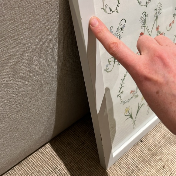 riley sheehey Nursery Baby alphabet of oddities art print & White Frame 16x20 - Picture 5 of 5